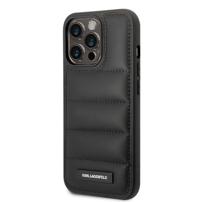 iPhone 14 Pro Max Kılıf Karl Lagerfeld Nylon Puffy Airbag Dizayn Kılıf