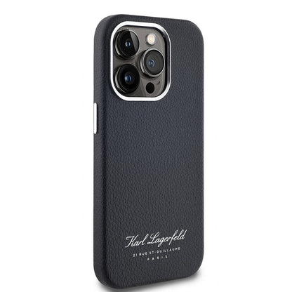 iPhone 14 Pro Max Kılıf Karl Lagerfeld orijinal Lisanslı KL Yazılı Hotel Kılıf
