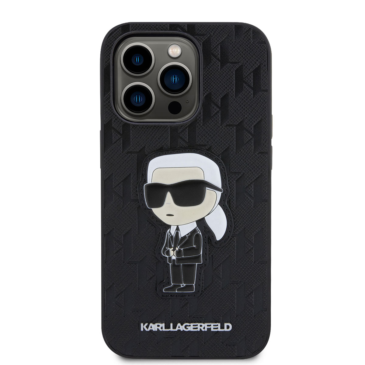iPhone 14 Pro Max Kılıf Karl Lagerfeld Saffiano Deri Karl Dizayn Kılıf