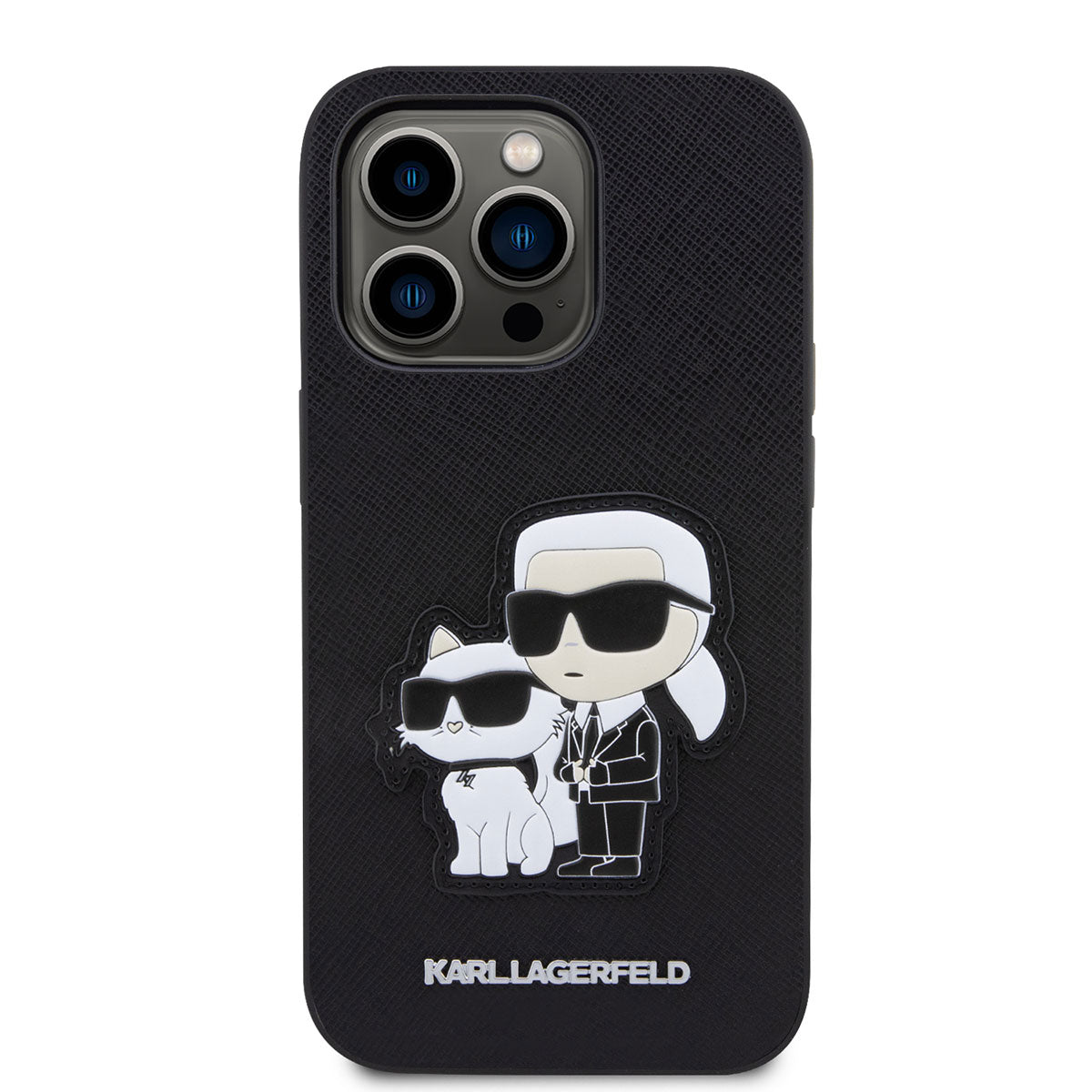 iPhone 14 Pro Max Kılıf Karl Lagerfeld Saffiano Deri K&C Dizayn Kılıf