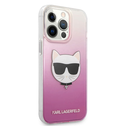iPhone 14 Pro Max Kılıf Karl Lagerfeld Sert TPU Choupette Dizayn Kılıf
