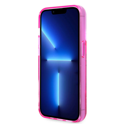 iPhone 14 Pro Max Kılıf Karl Lagerfeld Sıvılı Simli RSG Dizayn Kılıf