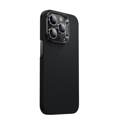 iPhone 14 Pro Max Kılıf M-safe Özellikli Karbon Fiber Benks 600D Essential Kevlar Kılıf