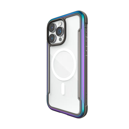 iPhone 14 Pro Max Kılıf M-safe Şarj Özellikli Airbagli Raptic Shield Serisi Şeffaf Arka Yüzey Kılıf
