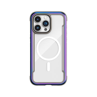 iPhone 14 Pro Max Kılıf M-safe Şarj Özellikli Airbagli Raptic Shield Serisi Şeffaf Arka Yüzey Kılıf