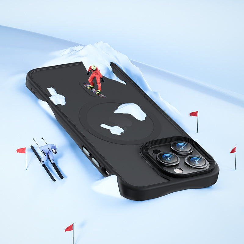 iPhone 14 Pro Max Kılıf M-safe Şarj Özellikli Benks Mist Hybrid Kılıf