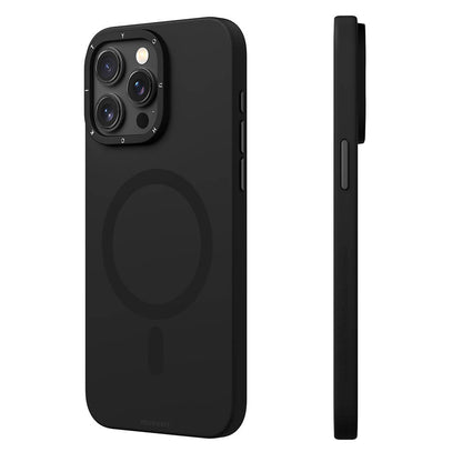 iPhone 14 Pro Max Kılıf M-safe Şarj Özellikli Çizilmeye ve Aşınmaya Dayanıklı Youngkit Velvet Serisi Kılıf