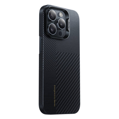 iPhone 14 Pro Max Kılıf M-safe Şarj Özellikli Karbon Fiber Benks Montage ArmorAir Kevlar Kılıf
