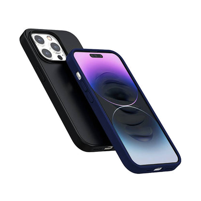 iPhone 14 Pro Max Kılıf M-safe Şarj Özellikli Liquid Silikon Recci Mousse Serisi Kılıf