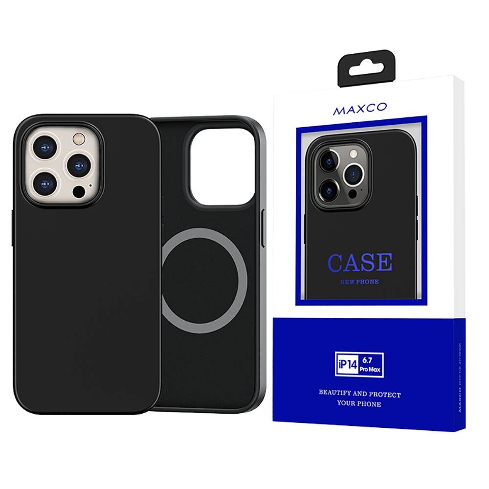 iPhone 14 Pro Max Kılıf M-safe Şarj Özellikli Liquid Silikon Recci Mousse Serisi Kılıf