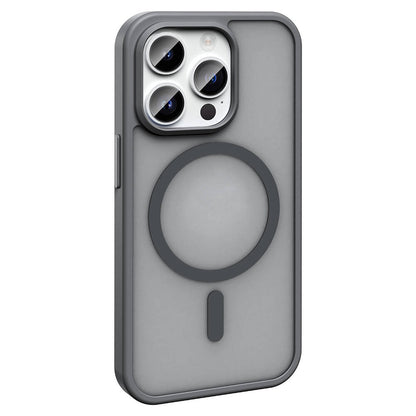 iPhone 14 Pro Max Kılıf M-safe Şarj Özellikli Mat Arka Yüzey Zore Sio Kılıf