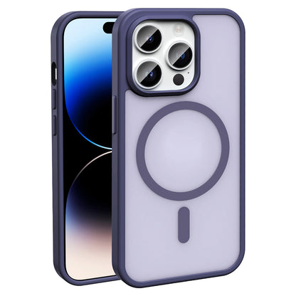 iPhone 14 Pro Max Kılıf M-safe Şarj Özellikli Mat Arka Yüzey Zore Sio Kılıf