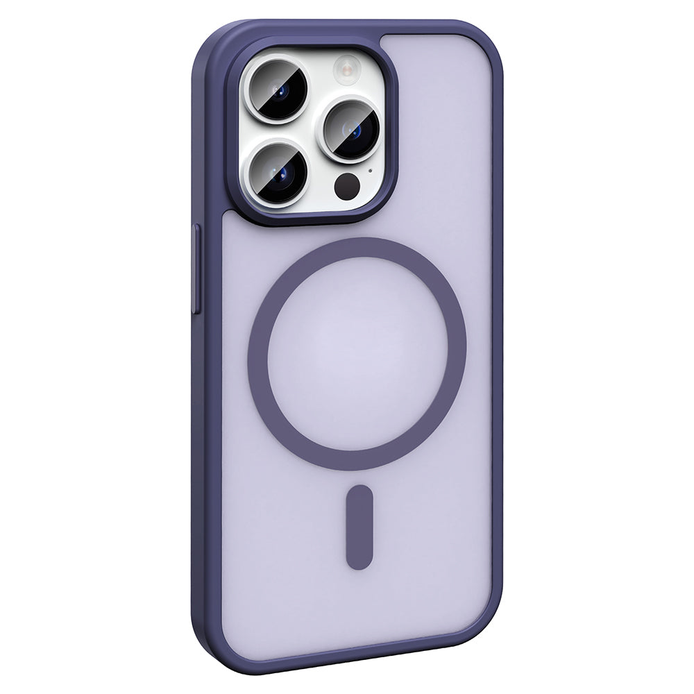 iPhone 14 Pro Max Kılıf M-safe Şarj Özellikli Mat Arka Yüzey Zore Sio Kılıf