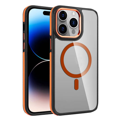 iPhone 14 Pro Max Kılıf M-safe Şarj Özellikli Mat Görünümlü Zore Solo Kılıf