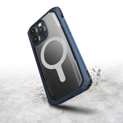 iPhone 14 Pro Max Kılıf M-safe Şarj Özellikli Raptic Secure Serisi Çift Kat TPU Kenarlı Şeffaf Arka Yüzeyli Kılıf