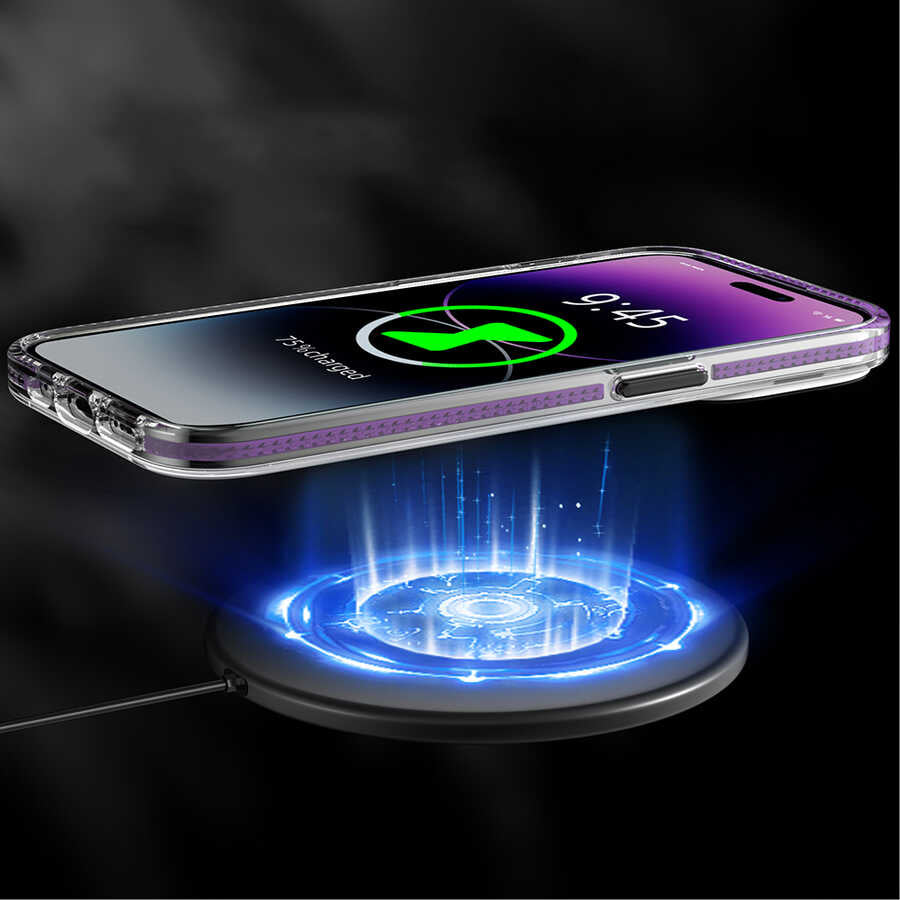 iPhone 14 Pro Max Kılıf M-safe Şarj Özellikli Youngkit Jane Sand Serisi Kılıf