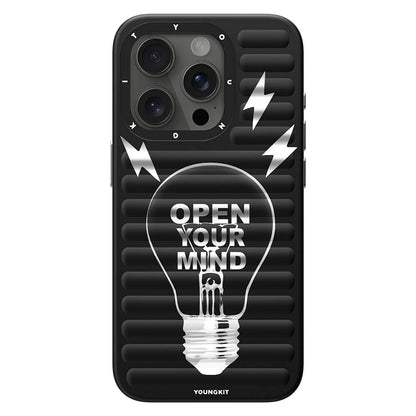 iPhone 14 Pro Max Kılıf M-safe Şarj Özellikli Youngkit Open Mind Serisi Kılıf