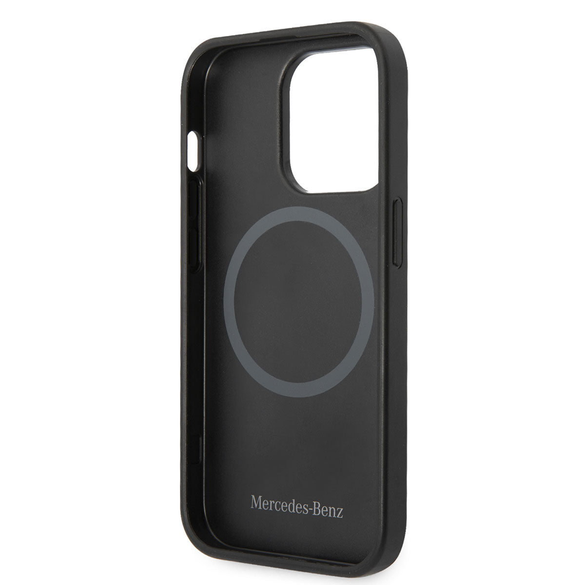 iPhone 14 Pro Max Kılıf Mercedes Benz M-safe Şarj Özellikli Urban Deri Kılıf