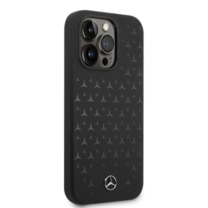 iPhone 14 Pro Max Kılıf Mercedes Benz M-safe Şarj Özellikli Yıldızlı Dizayn Silikon Kılıf