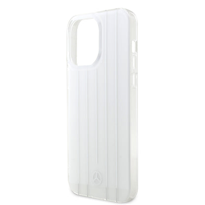 iPhone 14 Pro Max Kılıf Mercedes Benz OrijinalLisanslı New Urban 3 Sert PC Paralel Çizgi Desenli Kılıf