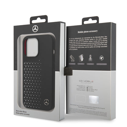 iPhone 14 Pro Max Kılıf Mercedes Benz Yatay Gradient Yıldızlı Silikon Kılıf