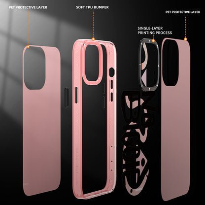iPhone 14 Pro Max Kılıf Mutlu Mod Figürlü YoungKit Happy Mood Serisi Kılıf
