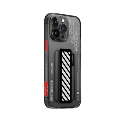 iPhone 14 Pro Max Kılıf SkinArma Şeffaf Desenli Kaze Kılıf