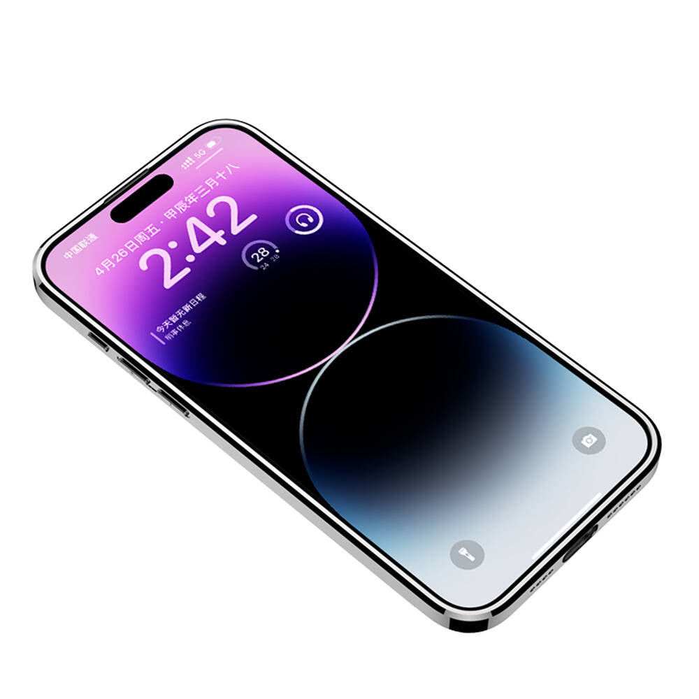 iPhone 14 Pro Max Kılıf Ultra İnce Kamera Korumalı PC + Deri Arka Yüzey Zore X-Pro Kılıf