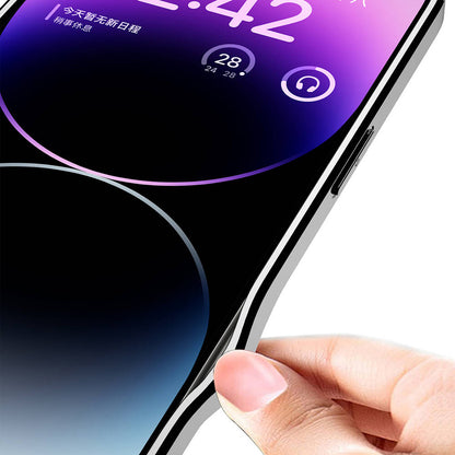 iPhone 14 Pro Max Kılıf Ultra İnce Kamera Korumalı PC + Deri Arka Yüzey Zore X-Pro Kılıf