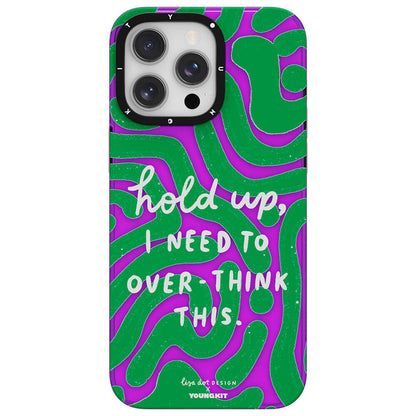 iPhone 14 Pro Max Kılıf Yazı Desenli Youngkit Mindfulness Serisi Kılıf