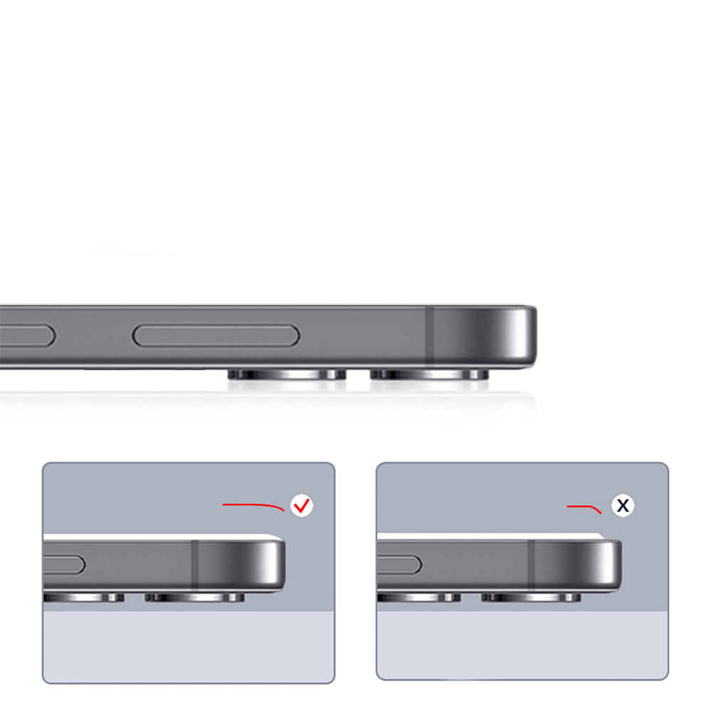 iPhone 14 Zore 3D Oliv HD Temperli Cam Ekran Koruyucu + Kolay Uygulama Aparatı