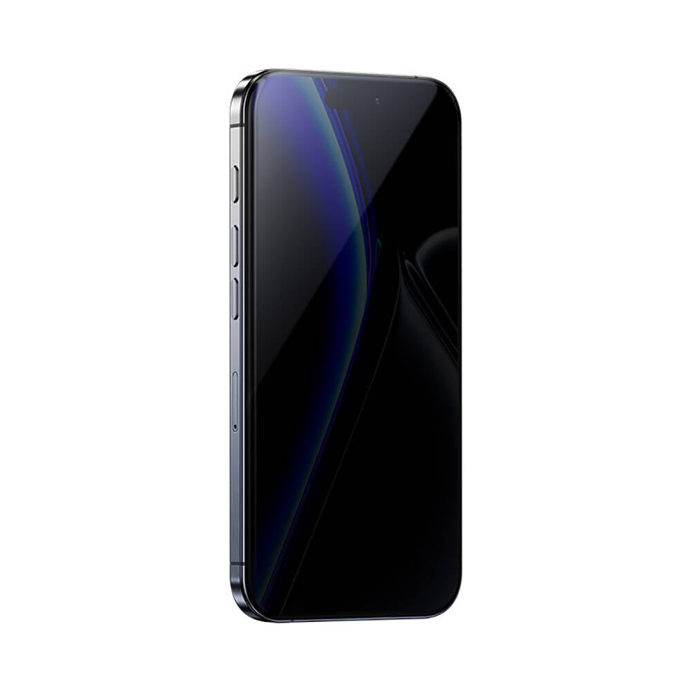 iPhone 15 Benks Glass Warrior Privacy HD Cam Ekran Koruyucu + Kolay Uygulama Aparatlı