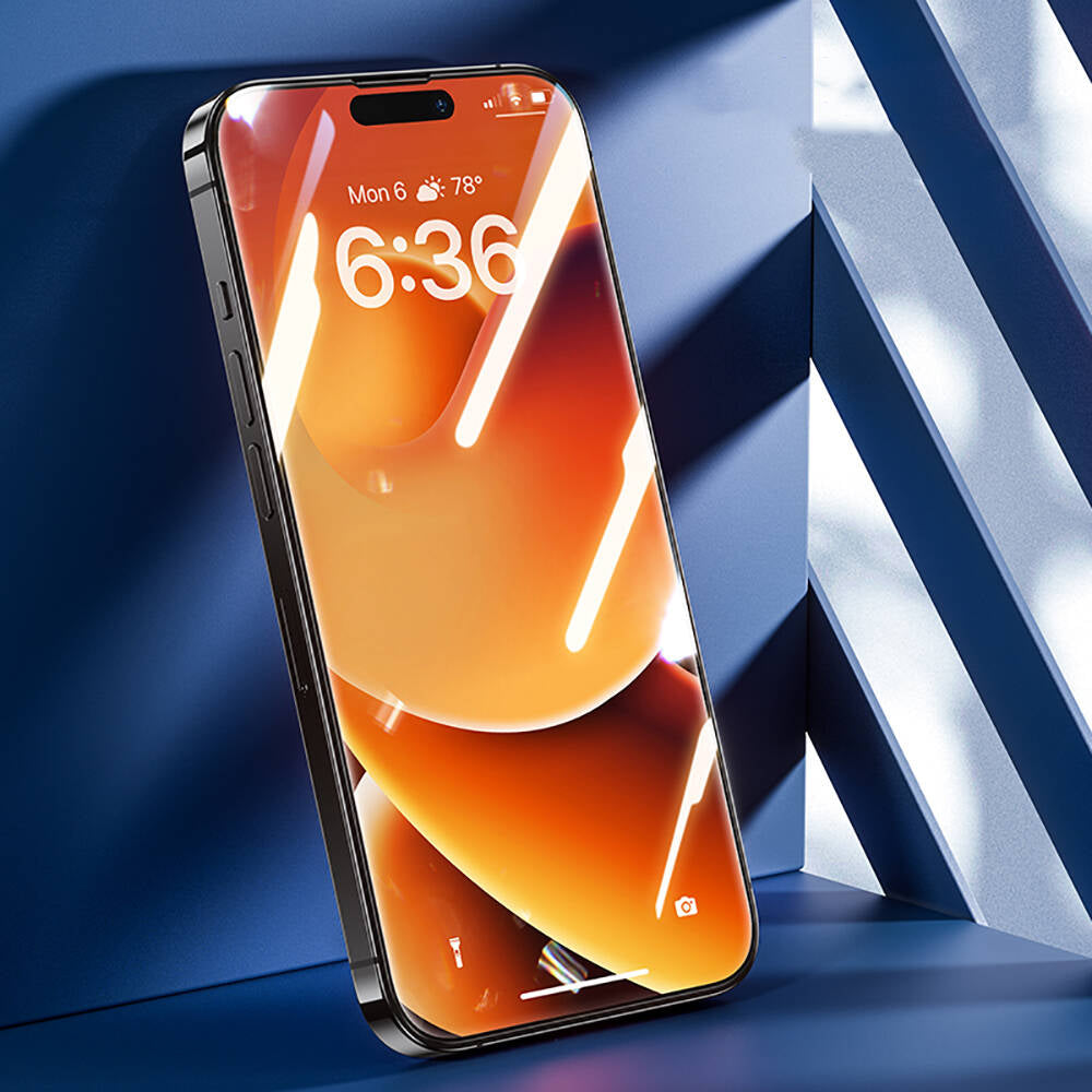 iPhone 15 Hidrofobik Ve Oleofobik Özellikli Benks Air Shield Ekran Koruyucu 10"lu Paket