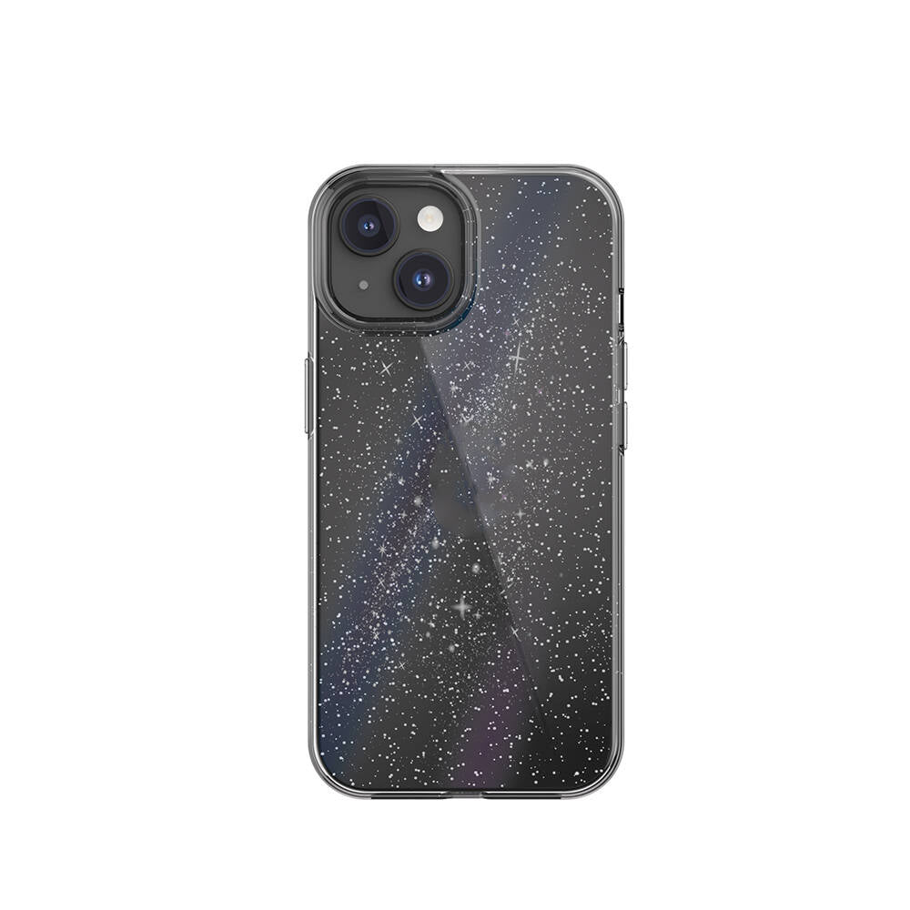 iPhone 15 Kılıf Çift Katmanlı IMD Baskılı Bumper Lisanslı Switcheasy Cosmos Nebula Kılıf