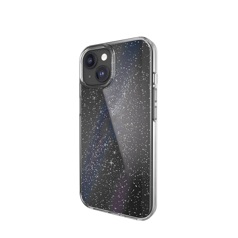 iPhone 15 Kılıf Çift Katmanlı IMD Baskılı Bumper Lisanslı Switcheasy Cosmos Nebula Kılıf