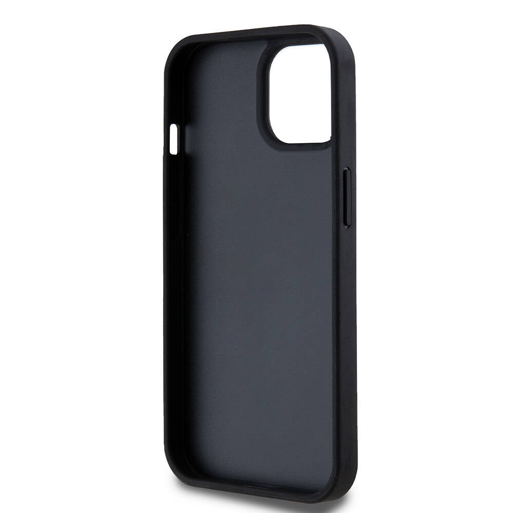iPhone 15 Kılıf DKNY Orijinal Lisanslı 3D Yazılı Repeat Texture Pattern Kılıf