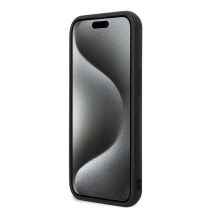 iPhone 15 Kılıf Hello Kitty Orijinal Lisanslı Yazı ve İkonik Logolu 3D Rubber Kitty Head Kılıf