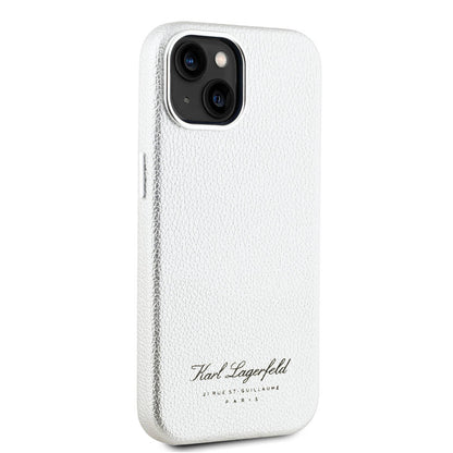 iPhone 15 Kılıf Karl Lagerfeld orijinal Lisanslı KL Yazılı Hotel Kılıf