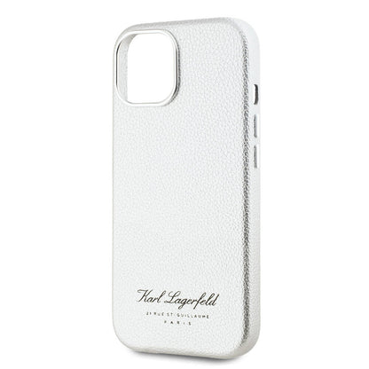 iPhone 15 Kılıf Karl Lagerfeld orijinal Lisanslı KL Yazılı Hotel Kılıf