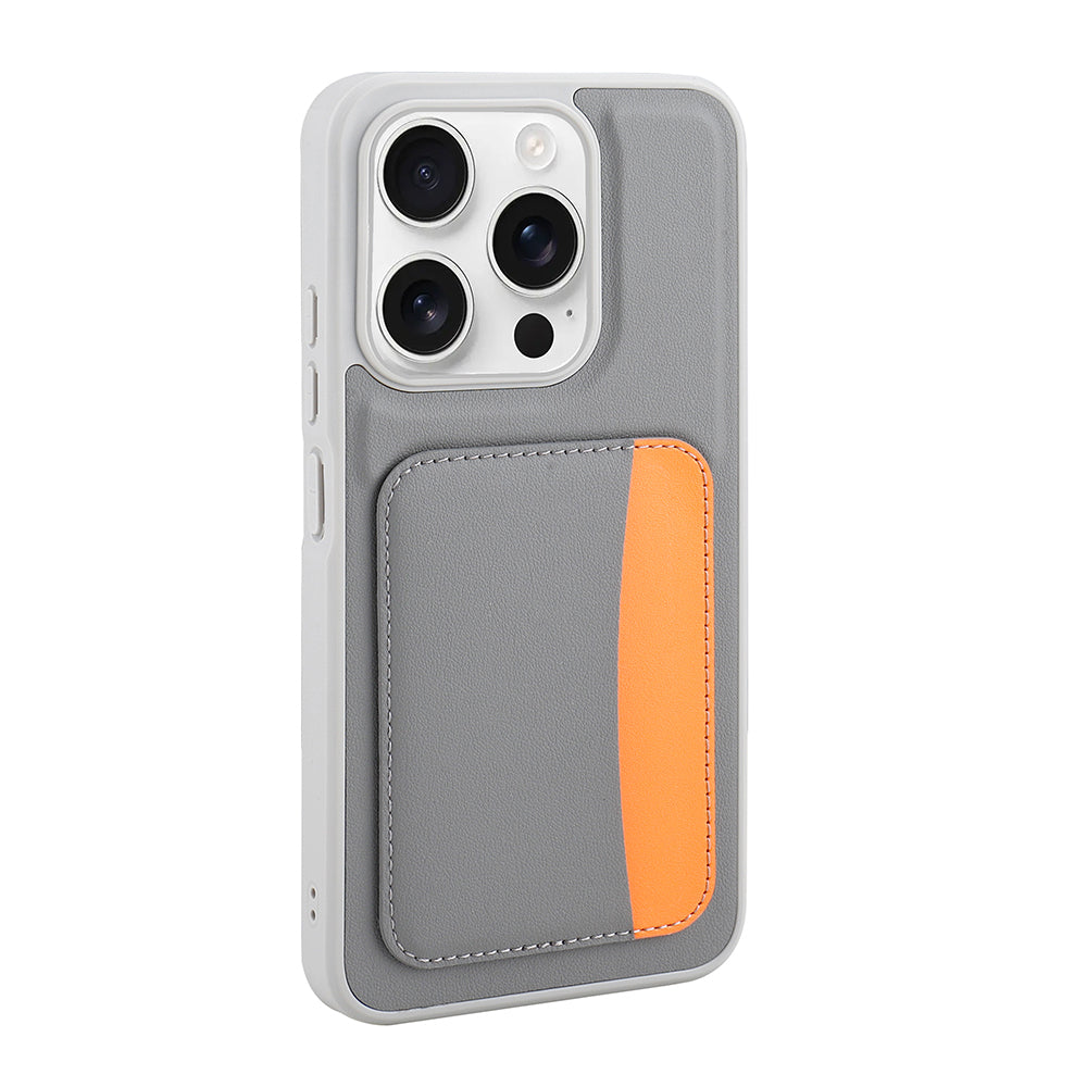 iPhone 15 Kılıf Kartlıklı Zore X-Kart Silikon Kılıf