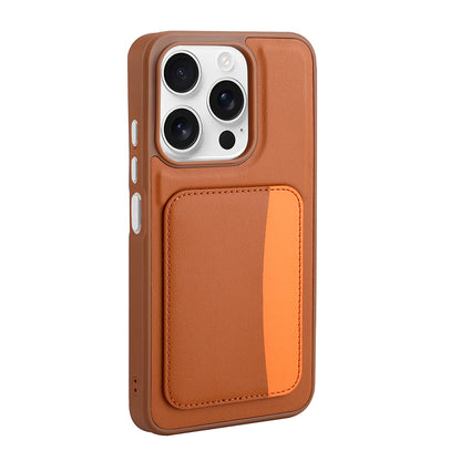 iPhone 15 Kılıf Kartlıklı Zore X-Kart Silikon Kılıf
