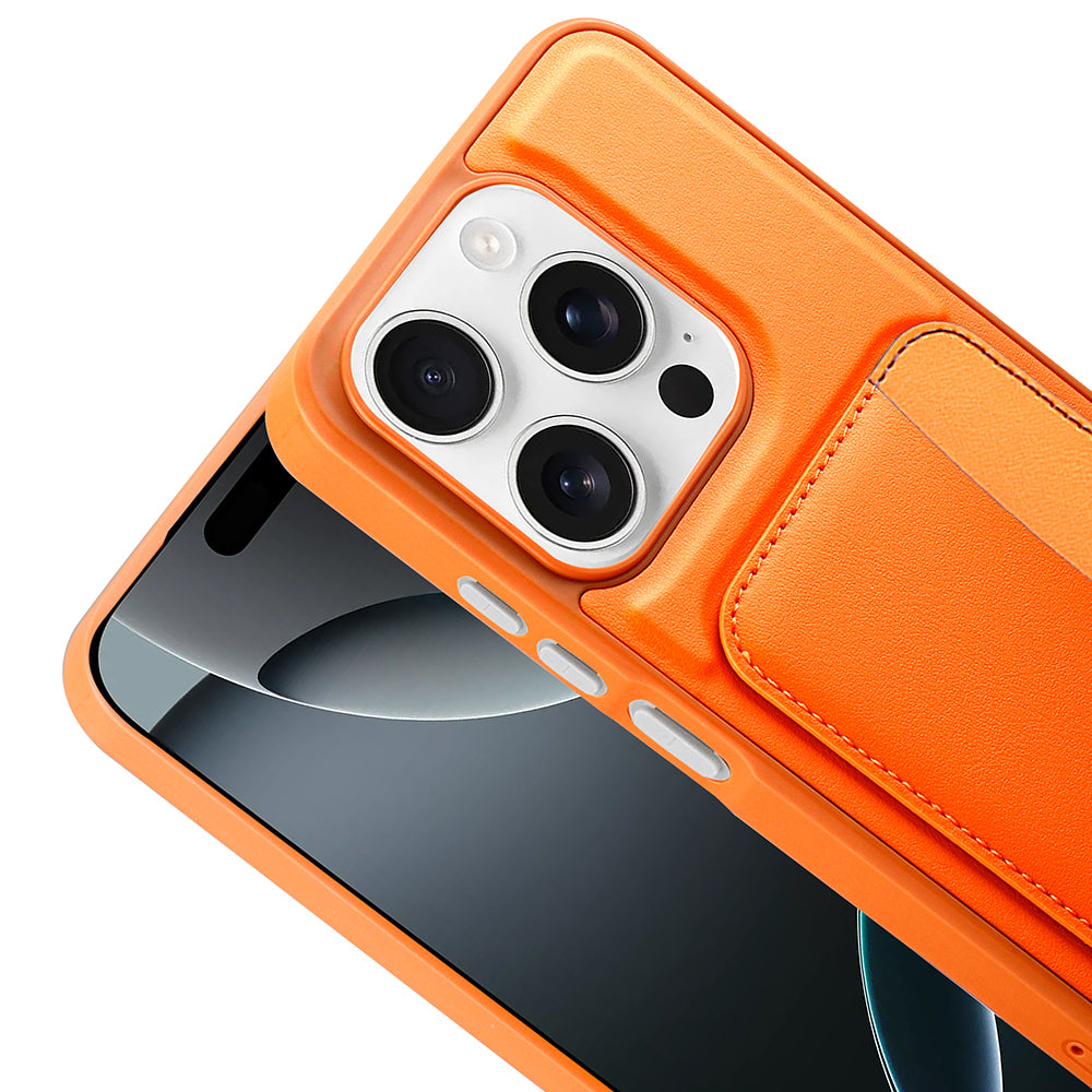 iPhone 15 Kılıf Kartlıklı Zore X-Kart Silikon Kılıf