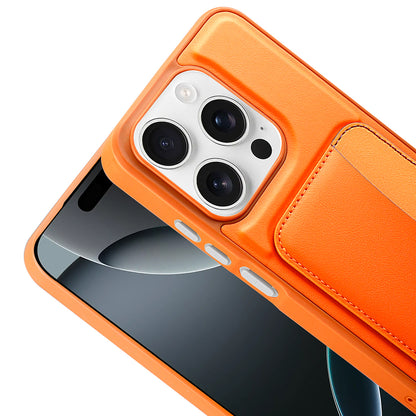 iPhone 15 Kılıf Kartlıklı Zore X-Kart Silikon Kılıf