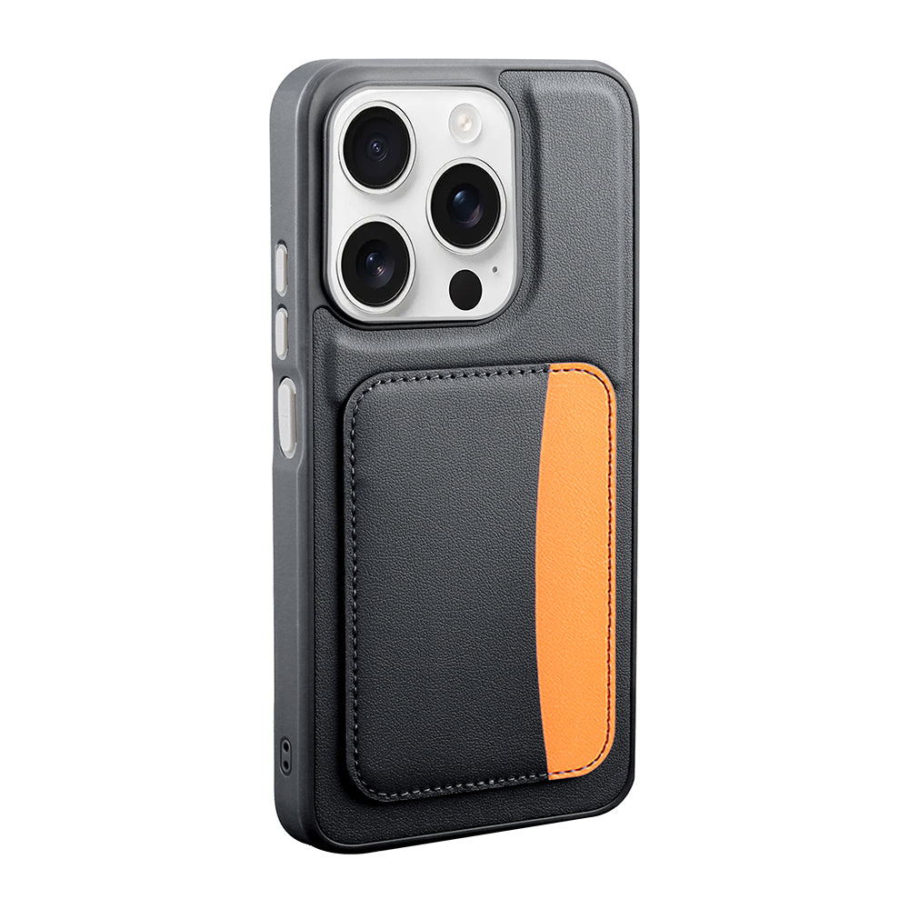 iPhone 15 Kılıf Kartlıklı Zore X-Kart Silikon Kılıf