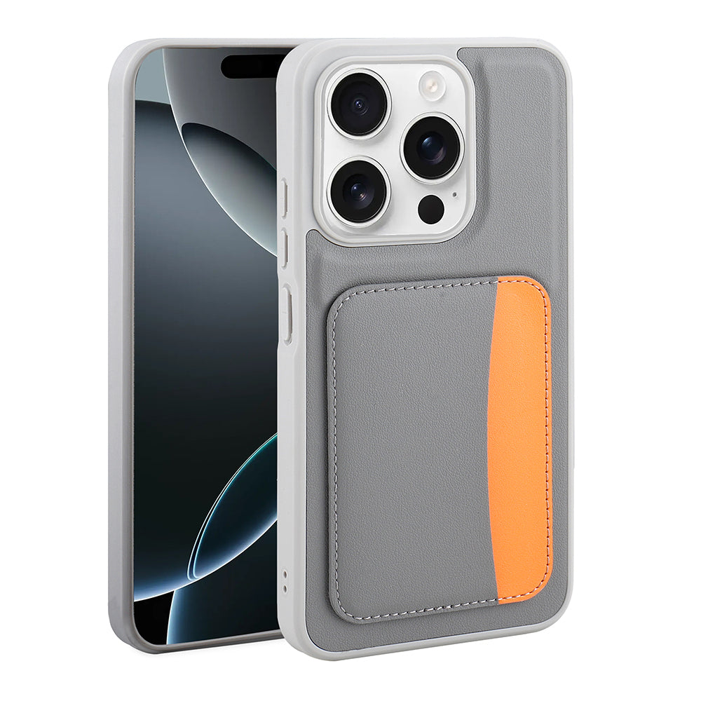 iPhone 15 Kılıf Kartlıklı Zore X-Kart Silikon Kılıf