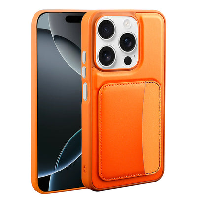 iPhone 15 Kılıf Kartlıklı Zore X-Kart Silikon Kılıf
