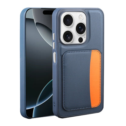 iPhone 15 Kılıf Kartlıklı Zore X-Kart Silikon Kılıf