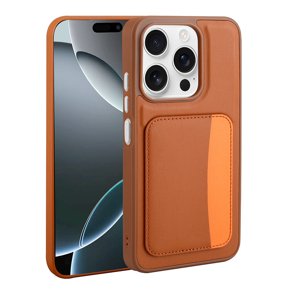 iPhone 15 Kılıf Kartlıklı Zore X-Kart Silikon Kılıf