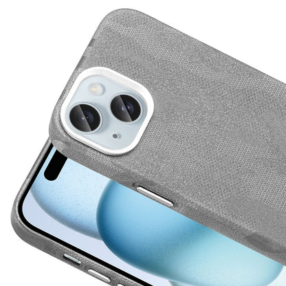 iPhone 15 Kılıf M-Safe Şarj Özellikli Kamuflaj Tasarımlı Zore Sera Sert PC Kılıf