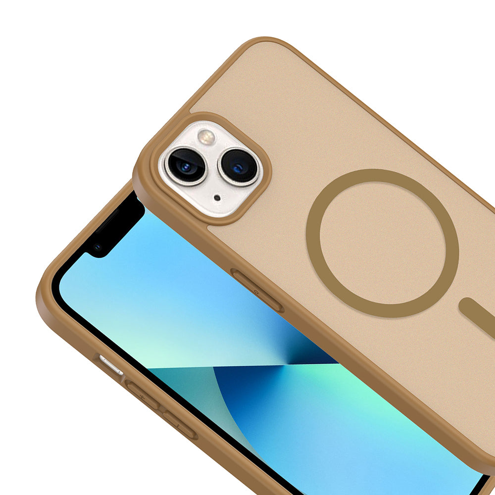 iPhone 15 Kılıf M-safe Şarj Özellikli Zore Babet Kılıf